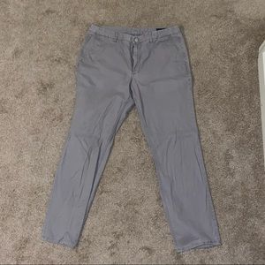 Bonobos Men’s Gray Stretch Washed Chinos - 38/34